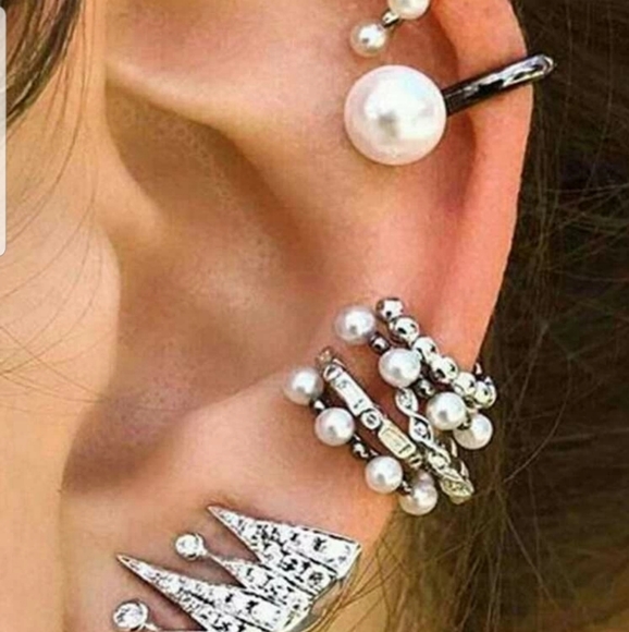 *Donna* Donna 9 pc. Earring Set - Picture 5 of 6